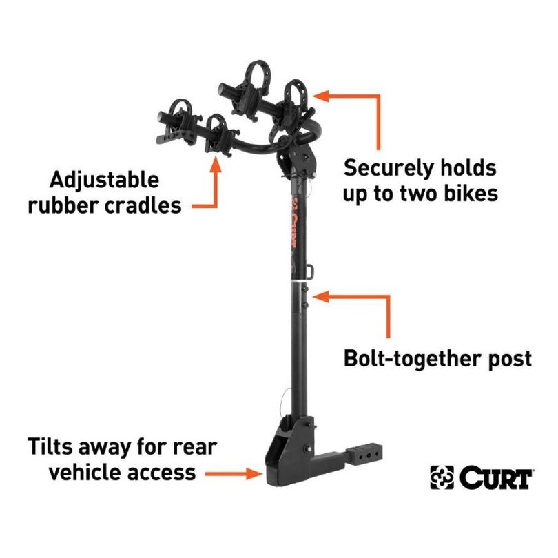 2-Bike rack dual arm